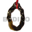 Summer Accessories Freeform Blacklip   Hole SMRAC5079P Summer Beach Wear Accessories Shell Pendants