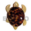 Summer Accessories mother of pearl Turtle   Cowrie Back SMRAC5084P Summer Beach Wear Accessories Shell Pendants