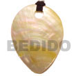 Summer Accessories Inverted mother of pearl Teardrop   Big SMRAC5085P Summer Beach Wear Accessories Shell Pendants