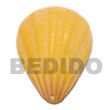 Summer Accessories Piktin Clam Dyed In Yellow SMRAC5110P Summer Beach Wear Accessories Shell Pendants