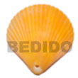 Summer Accessories Piktin Clam Dyed In Golden SMRAC5112P Summer Beach Wear Accessories Shell Pendants