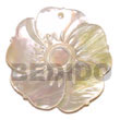 Summer Accessories mother of pearl Sunshine Flower 40mm SMRAC5129P Summer Beach Wear Accessories Shell Pendants