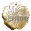 Summer Accessories Blacklip 5 Petals Flower   SMRAC5137P Summer Beach Wear Accessories Shell Pendants