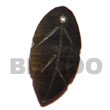 Summer Accessories Blacklip Leaf 15mm Pendants SMRAC5144P Summer Beach Wear Accessories Shell Pendants