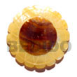 Summer Accessories 40mm mother of pearl Flower Wheel   Skin SMRAC5389P Summer Beach Wear Accessories Shell Pendants