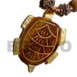 Summer Accessories 40mm mother of pearl Turtle Carving   SMRAC5399P Summer Beach Wear Accessories Shell Pendants