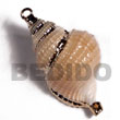 Summer Accessories Posik Approx. 45mm (varying SMRAC6270P Summer Beach Wear Accessories Shell Pendants