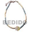 Summer Accessories Pastel Blue Bleach 2-3 Coco SMRAC330AK Summer Beach Wear Accessories Summer Anklets