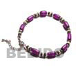 Summer Accessories Buri Seed Anklet In Lavender SMRACIAK4 Summer Beach Wear Accessories Summer Anklets