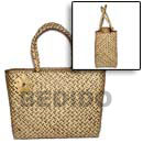 Summer Accessories Pandan With Patching Bag  SMRACL03BAG Summer Beach Wear Accessories Summer Bags
