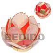 Summer Accessories Lotus Candle Holder Red white SMRAC063GD Summer Beach Wear Accessories Summer Gifts Giveaways