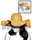 Summer Accessories Buri Scallop Hat Col. L.   SMRAC004HAT Summer Beach Wear Accessories Summer Hats