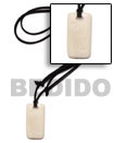 Summer Accessories 40mmx55mm White Bone Tag On SMRAC1404NK Summer Beach Wear Accessories Surfer Necklace