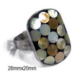 Summer Accessories Big Accent Hot Hippie Ring SMRAC024RG Summer Beach Wear Accessories Unisex Rings