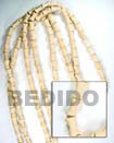 Summer Accessories Baluster Natural White 8 X 12 SMRAC034WB Summer Beach Wear Accessories Wood Beads