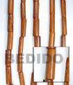 Summer Accessories Bayong Tube 5x17mm In Beads SMRAC038WB Summer Beach Wear Accessories Wood Beads
