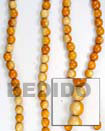 Summer Accessories Red Beads 8mm In Beads SMRAC059WB Summer Beach Wear Accessories Wood Beads