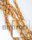 Summer Accessories Bayong Oval 10x15mm In Beads SMRAC063WB Summer Beach Wear Accessories Wood Beads