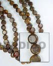 Summer Accessories Robles Sidedrill Disc 5x10mm SMRAC064WB Summer Beach Wear Accessories Wood Beads