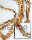 Summer Accessories Robles Barrel Wood 6x6mm In SMRAC065WB Summer Beach Wear Accessories Wood Beads