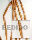 Summer Accessories Bayong Football Stick 6x20mm SMRAC075WB Summer Beach Wear Accessories Wood Beads