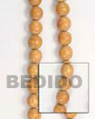 Summer Accessories Bayong Beads 8mm In Beads SMRAC078WB Summer Beach Wear Accessories Wood Beads