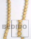 Summer Accessories Natural Wood With Grove 6mm SMRAC087WB Summer Beach Wear Accessories Wood Beads