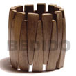 Summer Accessories Wooden Bangles Summer Fashion SMRAC037BL Summer Beach Wear Accessories Wooden Bangles