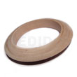 Summer Accessories Raw Natural Wooden Bangle SMRAC629BL Summer Beach Wear Accessories Wooden Bangles