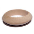Summer Accessories Raw Natural Wooden Bangle SMRAC632BL Summer Beach Wear Accessories Wooden Bangles