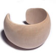 Summer Accessories Raw Natural Wooden Bangle SMRAC642BL Summer Beach Wear Accessories Wooden Bangles