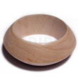 Summer Accessories Raw Natural Wooden Bangle SMRAC643BL Summer Beach Wear Accessories Wooden Bangles