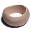 Summer Accessories Raw Natural Wooden Bangle SMRAC645BL Summer Beach Wear Accessories Wooden Bangles