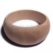 Summer Accessories Raw Natural Wooden Bangle SMRAC646BL Summer Beach Wear Accessories Wooden Bangles