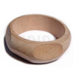 Summer Accessories Raw Natural Wooden Bangle SMRAC657BL Summer Beach Wear Accessories Wooden Bangles