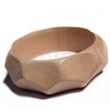 Summer Accessories Raw Natural Wooden Bangle SMRAC660BL Summer Beach Wear Accessories Wooden Bangles