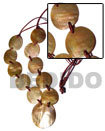 10 pcs. 35mm round brownlip shells & 1pc. 50mmround  brownlip sh