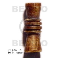 Natural bone tube groove