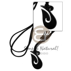 Celtic black carabao horn hook Celtic black carabao horn hook