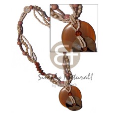 50mm round amber horn 50mm round amber horn