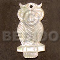 Owl mop carving 40mm