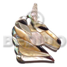 Shell inlaid unicorn Shell inlaid unicorn