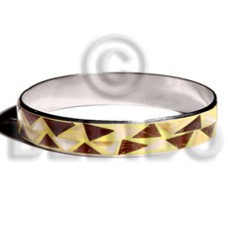 Laminated crazy cut coco mop