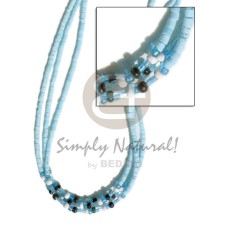 3 rows pastel blue coco 3 rows pastel blue coco