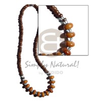 4-5mm coco pokalet. natural brown