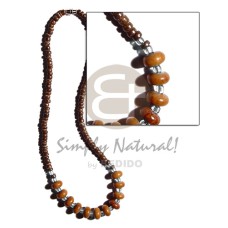 4-5mm coco pokalet. natural brown