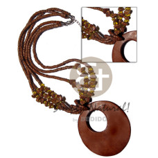 3 layers 2-3mm coco heishe 3 layers 2-3mm coco heishe