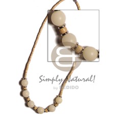 2-3 coco heishe natural white