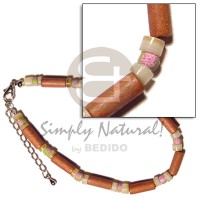 Bayong wood tube gold