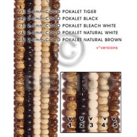 2-3mm coco pokalet natural brown